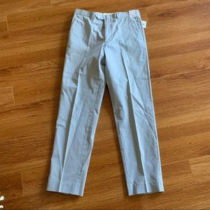 Nordstrom Brand Seersucker Blue Stripe Pants 34x34